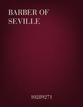 Barber of Seville Orchestra sheet music cover